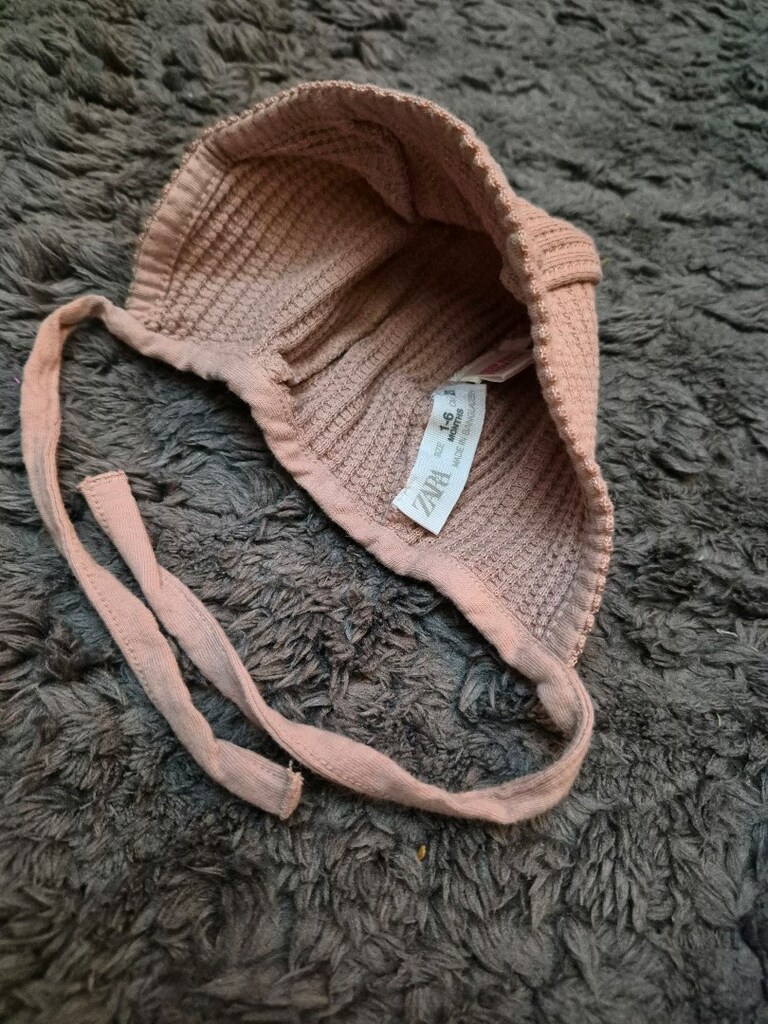 Zara 3-6 Ay Örgü 3’lü Bebek Takımı - 4