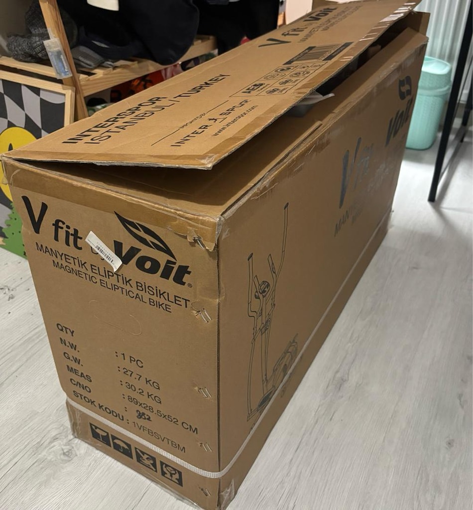 Garantili, Sıfır Gibi, Voit V-fit Manyetik Eliptik Bisiklet - 9