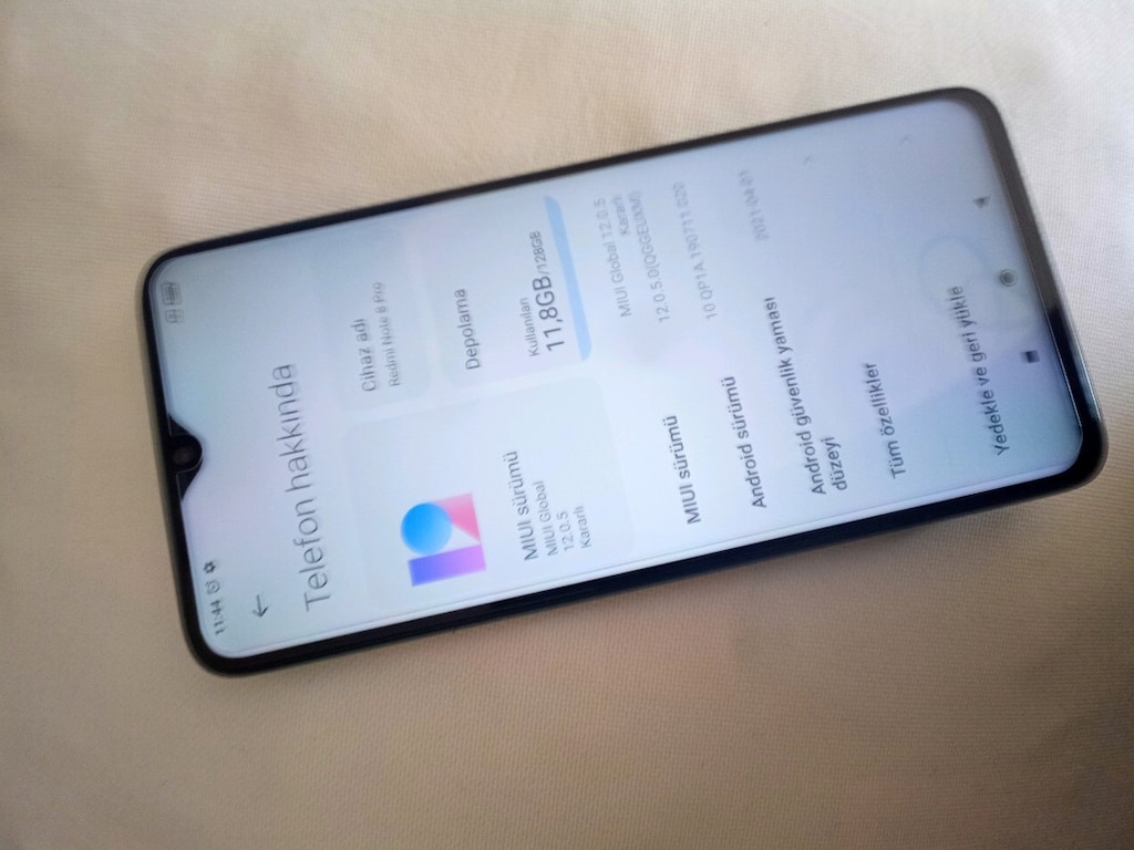 NFC 128/6GB XİAOMİ REDMİ NOTE 8 PRO - 2