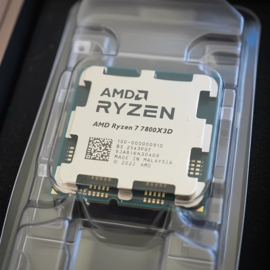 AMD Ryzen 7800x3D İşlemci