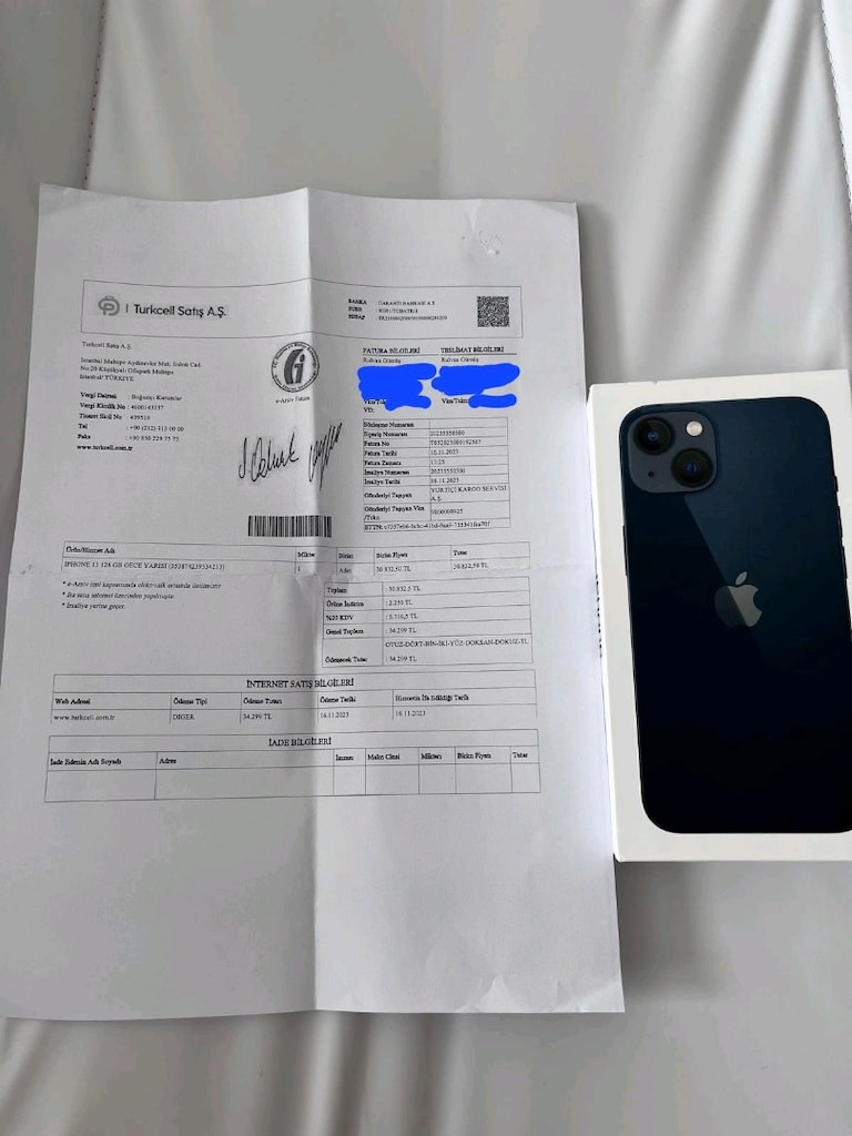 TEMİZ İPHONE 13 128GB - 7