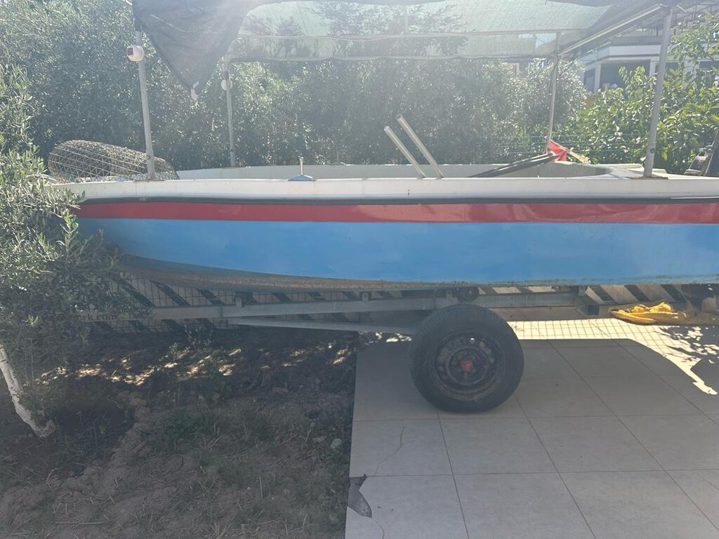 9.9 motorlu 480 cift cıdar romorklu tekne - 6