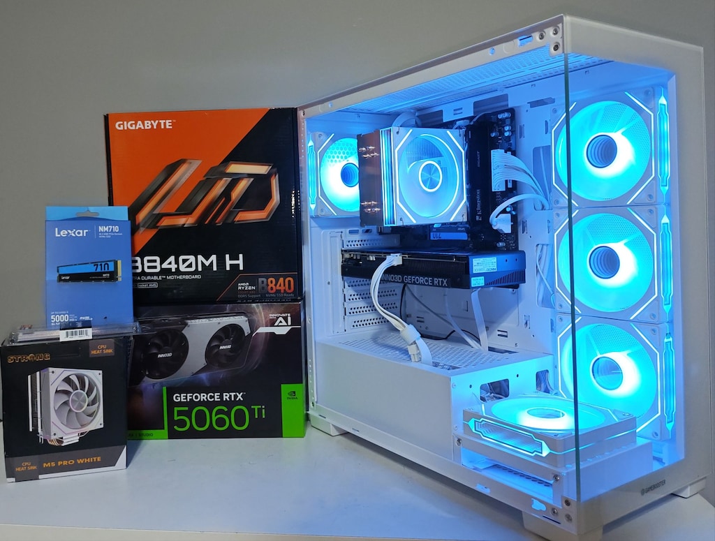 Oyun Bilgisayarı Gaming PC - Ryzen 5 7500F - RTX 5060Ti 16GB - 2