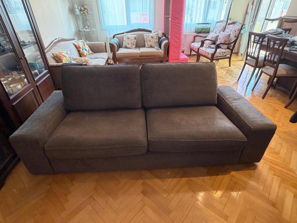 ikea kıvık 3 lü koltuk - 5