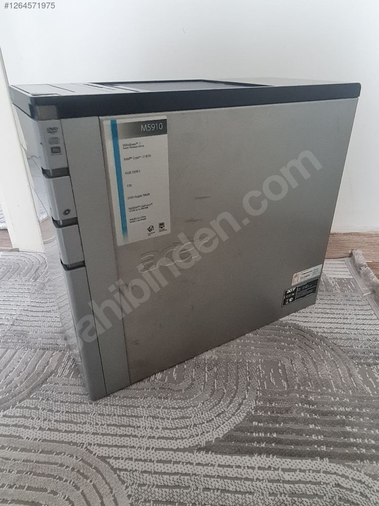 i7 870 işlemci - GT 330 2gb - 64gb ssd - 6gb DDR3 ram pc - 2
