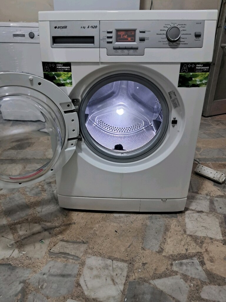 sıfır gibi arcelik 9kloluk camaşır makinesi 9.500tl - 6