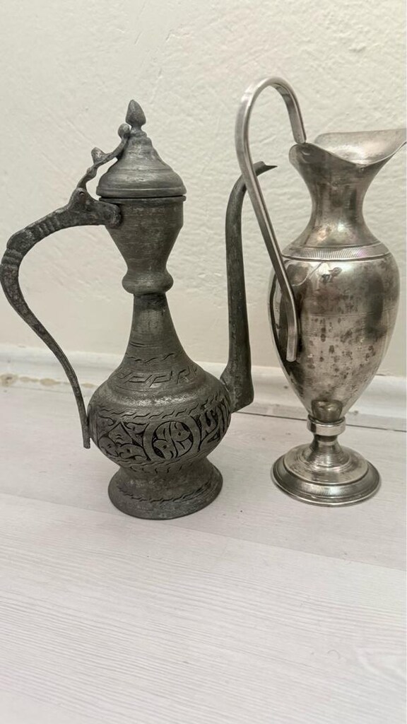 İKİ AFET DÖNEM ESKİ İBRİK BAKIR - 5
