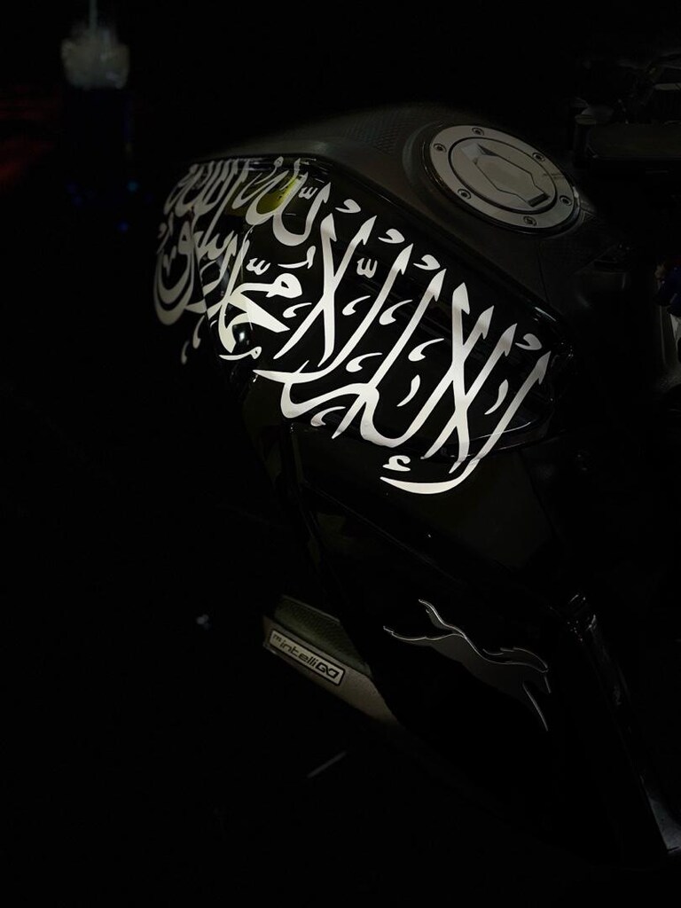 kelimeitevhit sticker motor araba her renk - 3