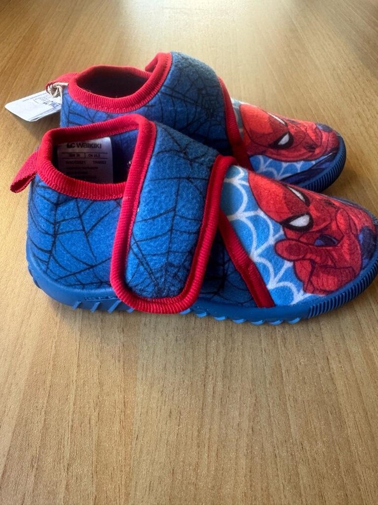 Etiketli Spiderman Marvel Çocuk Panduf - 2