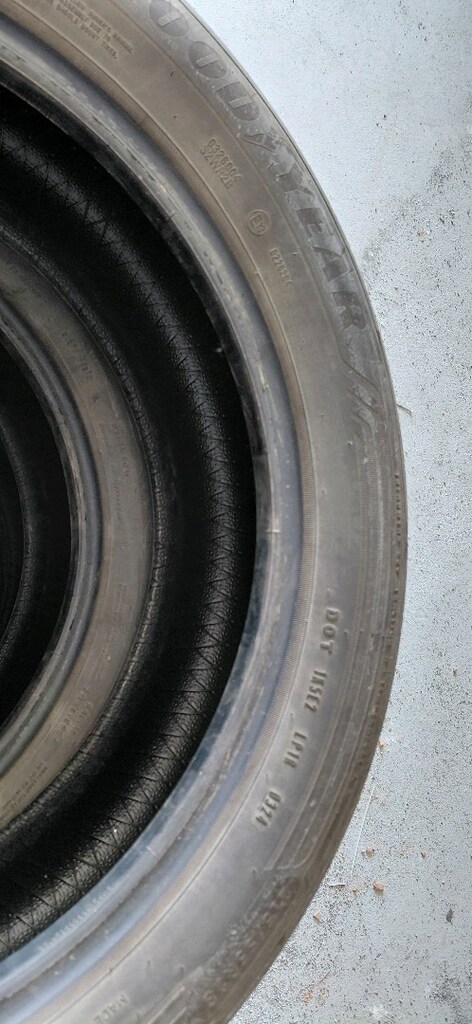 215 55 18 hatasız işlemsiz goodyear marka 2024 tarihli çok düzgün las - 12