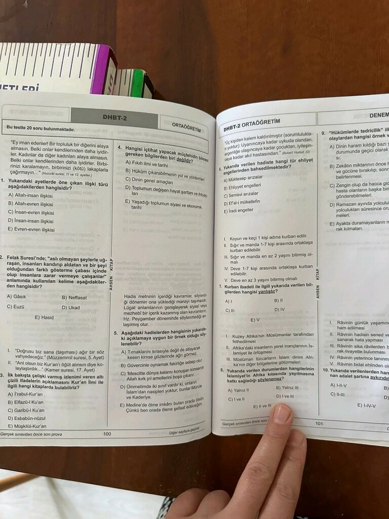 dhbt konu anlatım kitapları - 7