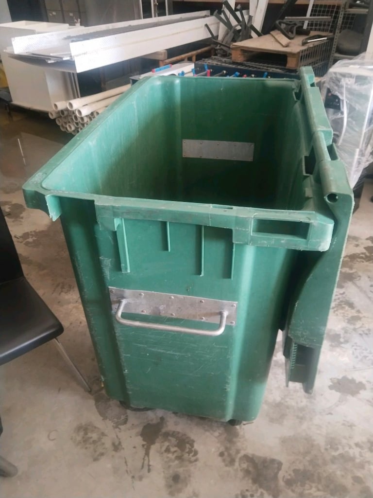 Plastik Çöp Konteyneri (1 adet. 770litrelik) - 6