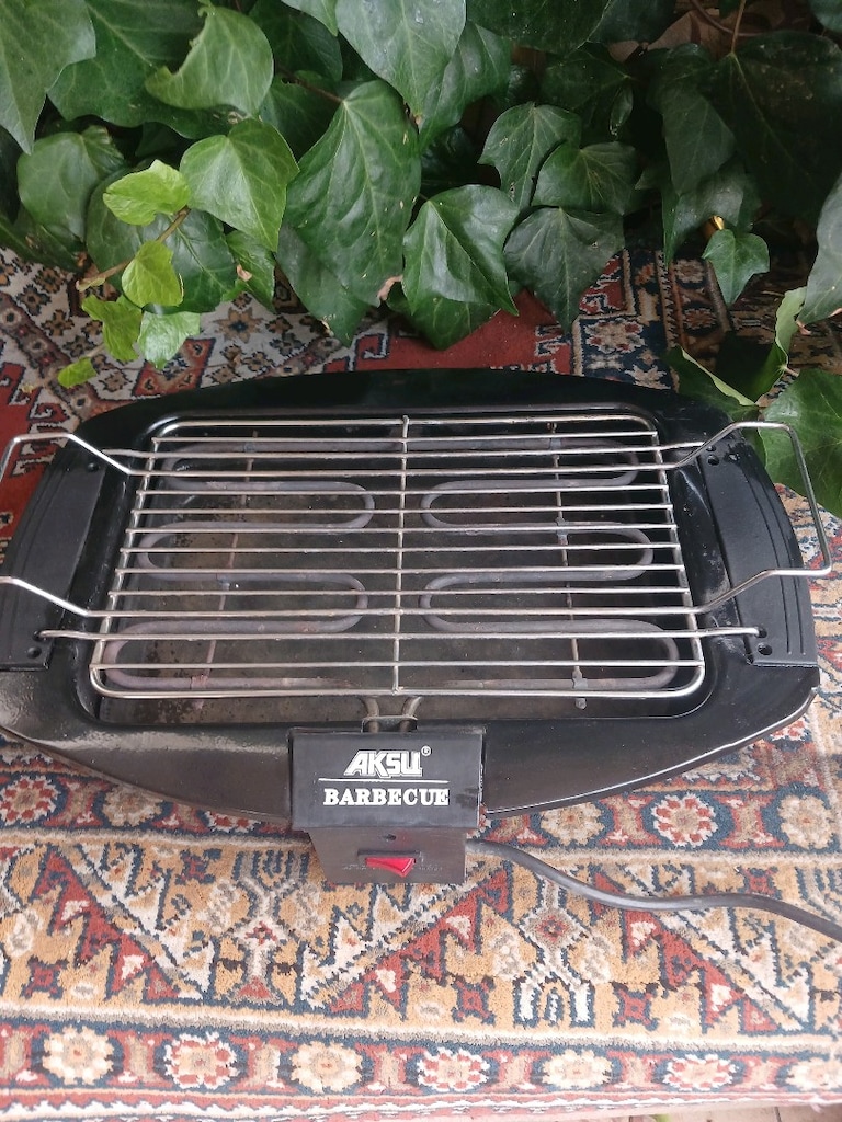 AKSU ELEKTRİKLİ IZGARA SAĞLAM ÇALIŞIYOR TERTEMİZ - 2