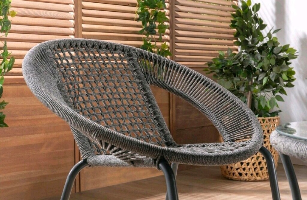 Vivense Metal İp Bahçe Balkon Takımı - 3