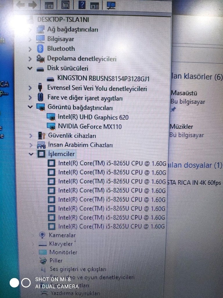 i5 8gen yeni model Nvidia ekran kartli - 4