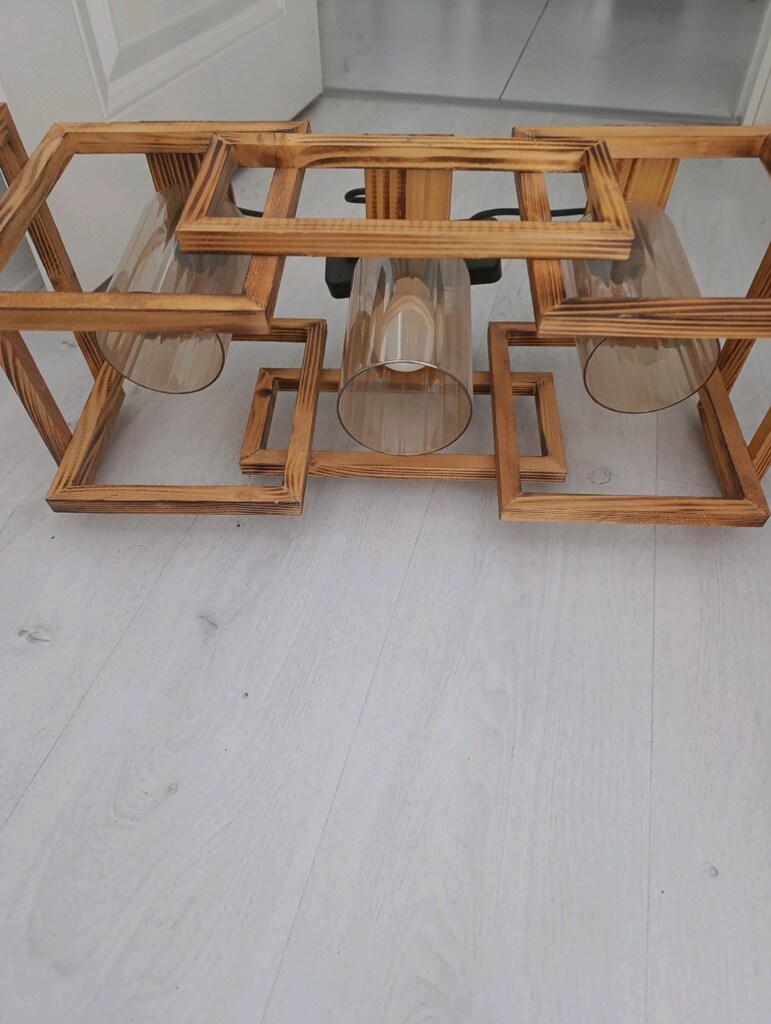 AVİZE AHŞAP ve CAM - 2