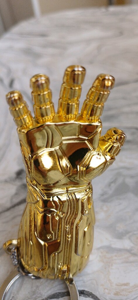 IRONMAN SONSUZLUK ELDİVENİ ORJİNAL MARVEL ANAHTARLIK SIFIR ÜRÜNDÜR - 11