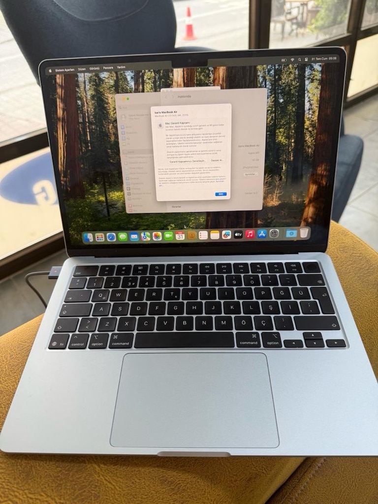 APPLE MACBOOK M4 İŞLEMCİ HATASIZ 16 AY GARANTİLİ 16GB RAM 256GB SSD - 3