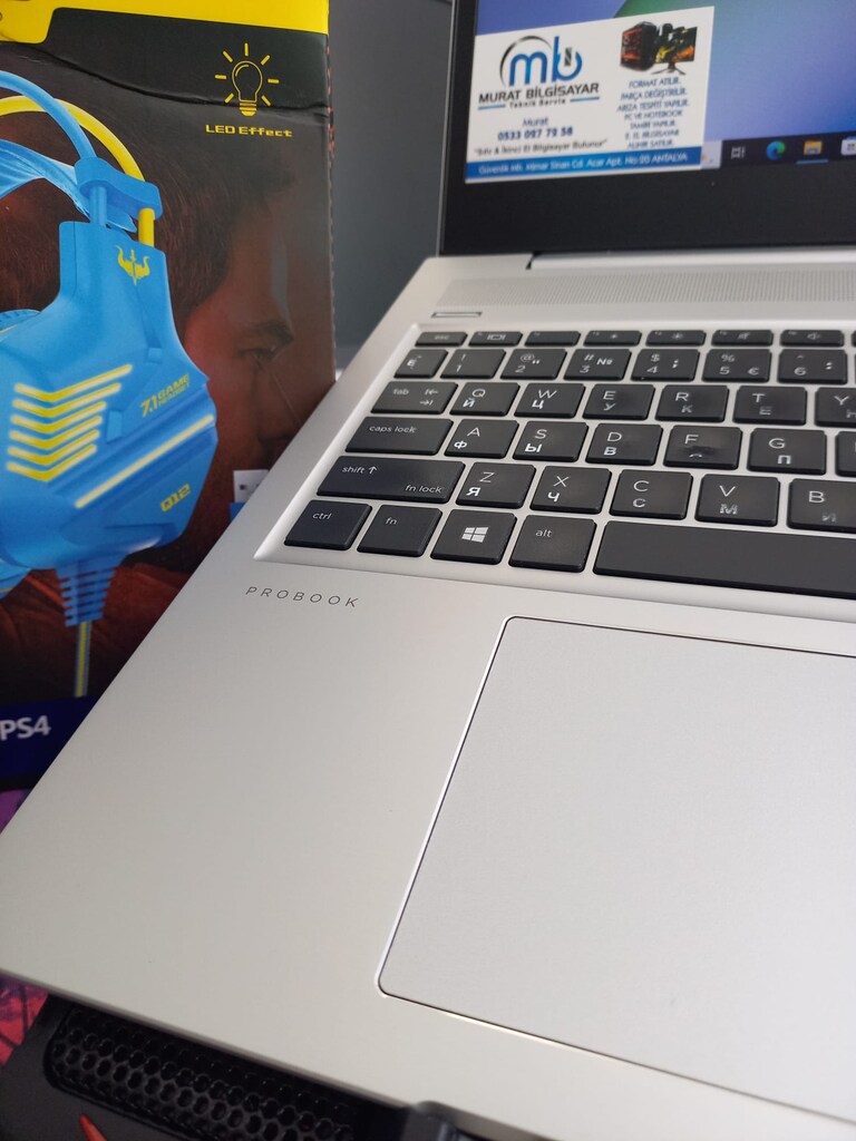 HATASIZ!!! HP PROBOOK İNTEL İ5 8 NESİL 8 GB RAM MX 130 EKRAN KARTI - 8