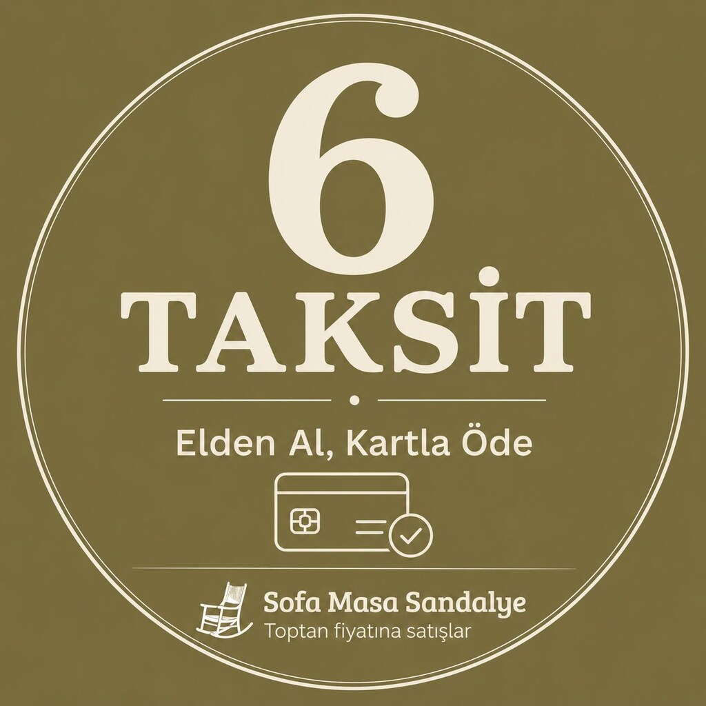 100 cm High Gloss Masa Takımı – 4 Sandalye - 2