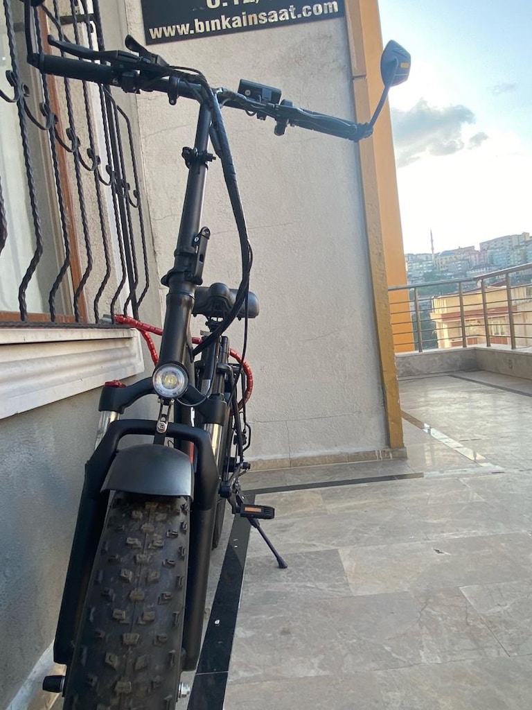 Katlanır Elektrikli Bisiklet - 6