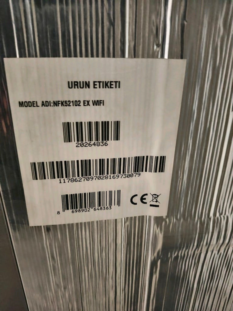 Vestel nfk52102 ex wifi temiz buzdolabı - 2