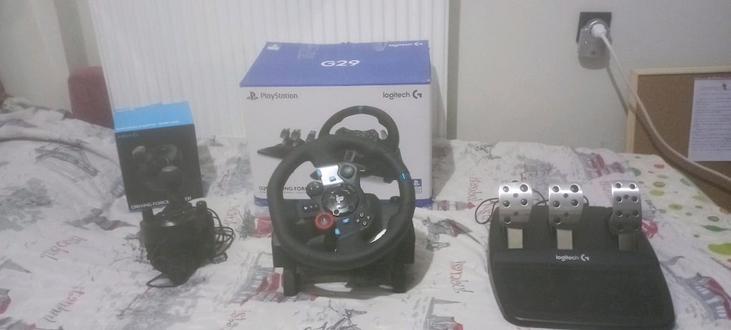 DİREKSİYON SETİ LOGİTECH G29+ Vites