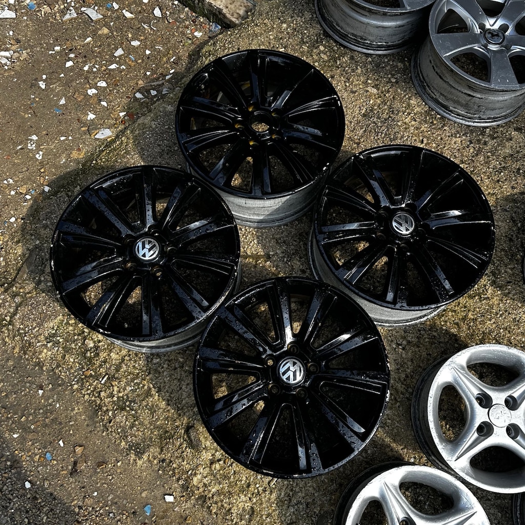ORİJİNAL 18'' 5x120 VW Amarok-Transporter Uyumlu Takım 2. El - 4