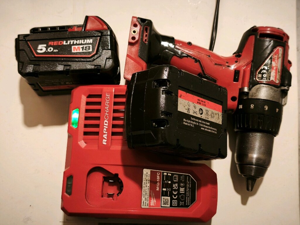 ORİJİNAL MİLWAUKE 18 VOLT ŞARJLI MATKAP - 13