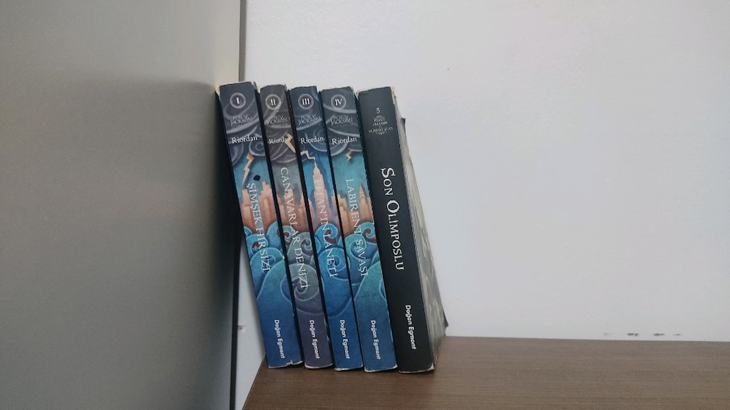 Percy Jackson ve Olimposlular Kitap Serisi 1,2,3,4,5 - 2