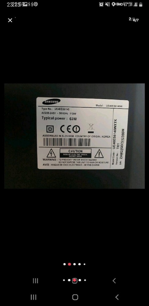 samsung tv - 5
