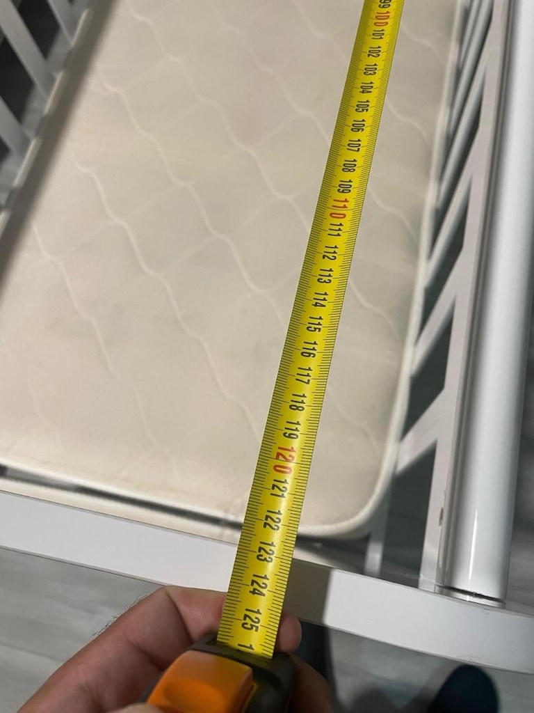 Vera Sallanır Çekmeceli Ahşap Bebek Beşiği - 9