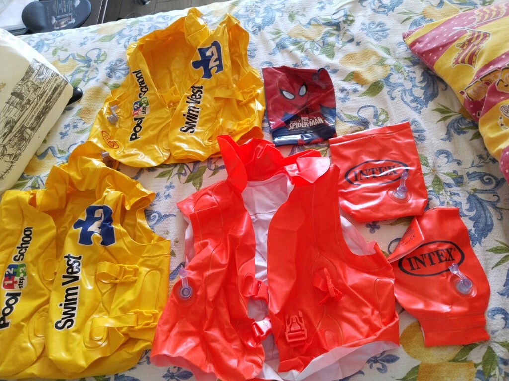 havuz yeleği kolluğu yepyeni 2 kez kullanıldı - 4