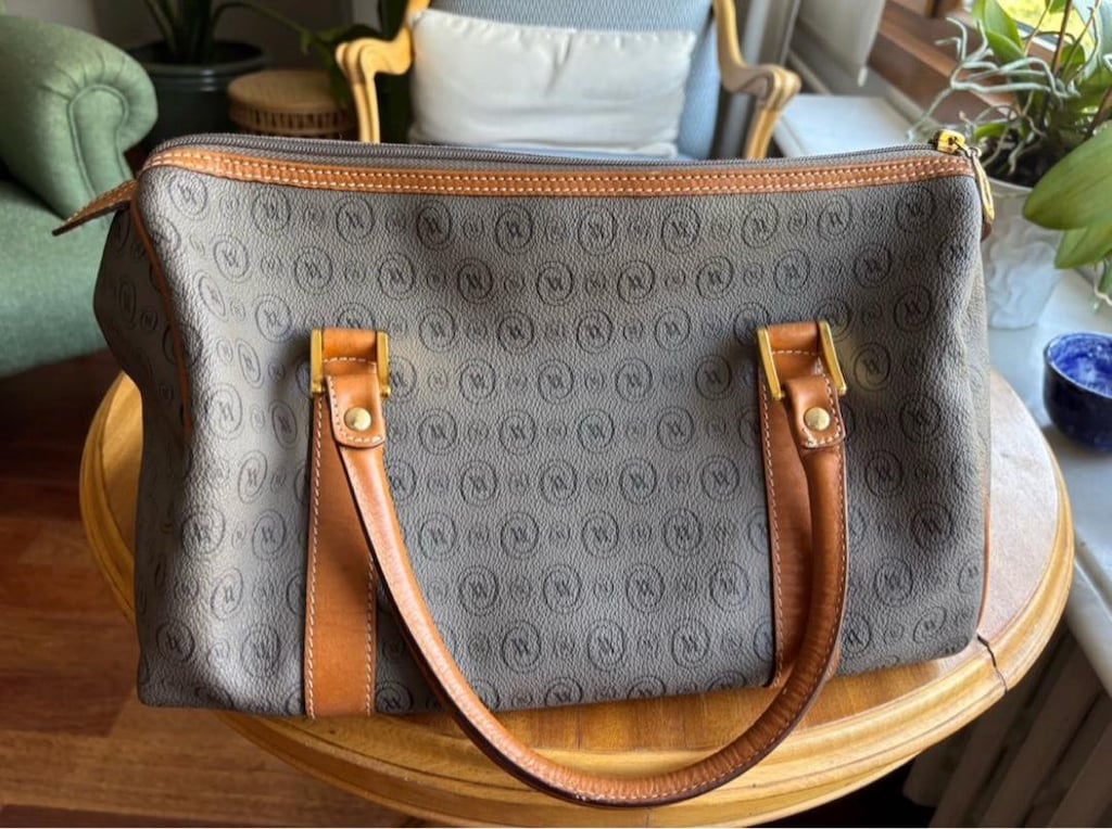 vakko vintage monogram serisi çanta - 2