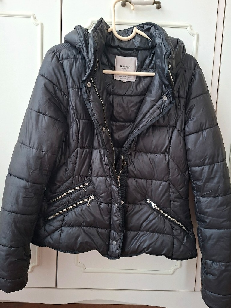ZARA KADIN KAPŞONLU ŞİŞME MONT - 2