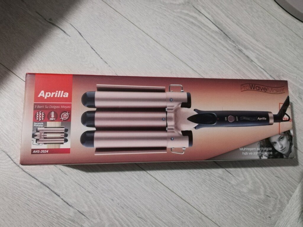 Aprilla Seramik Su Dalgası Saç Maşası - 2