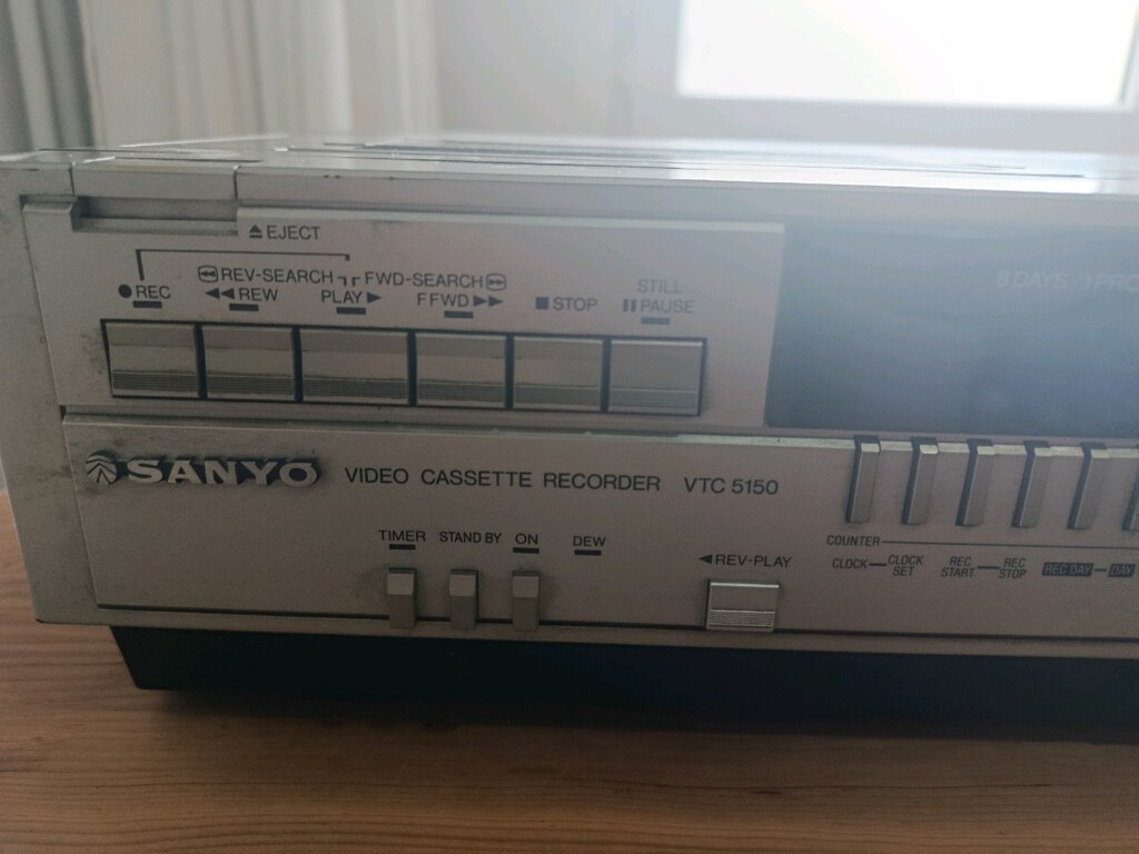 Sanyo Betacord Video Kaset oynatıcı - 5