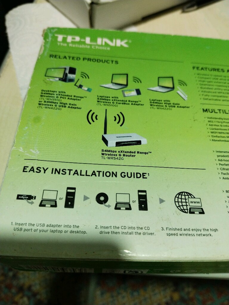 TP-LINK WİRELESS USB ADAPTER CİHAZ KUTUSUNDA FAKAT YENİ DEGİL TEMİZDİR - 3