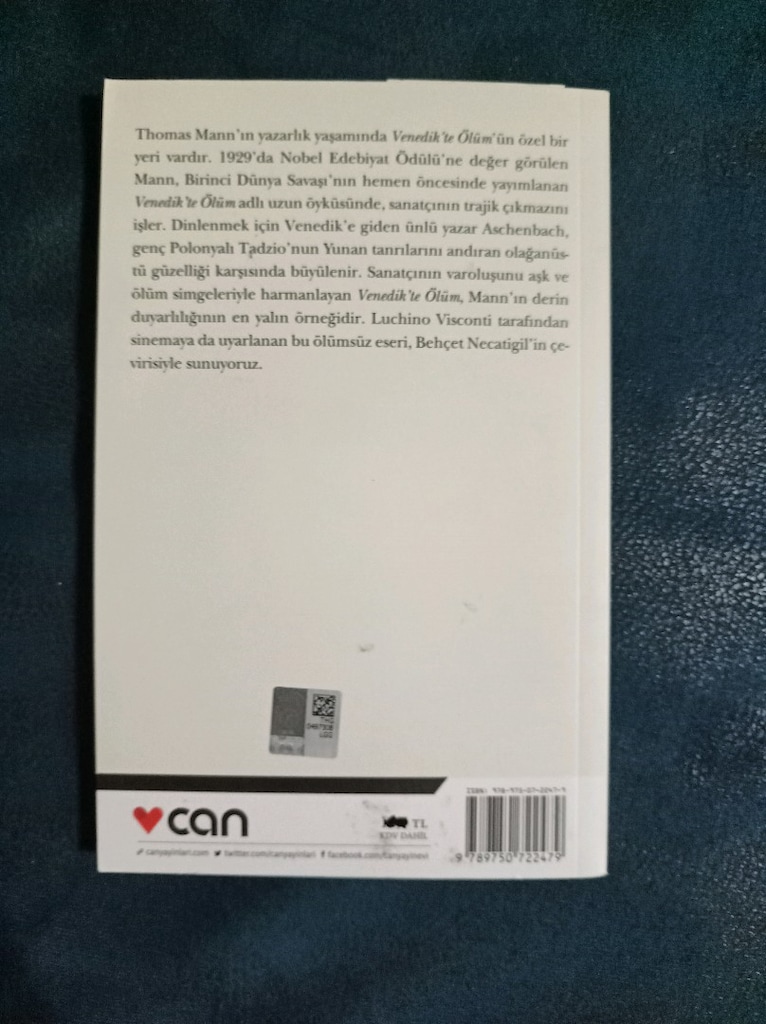 THOMAS MANN VENEDİK'TE ÖLÜM - 2