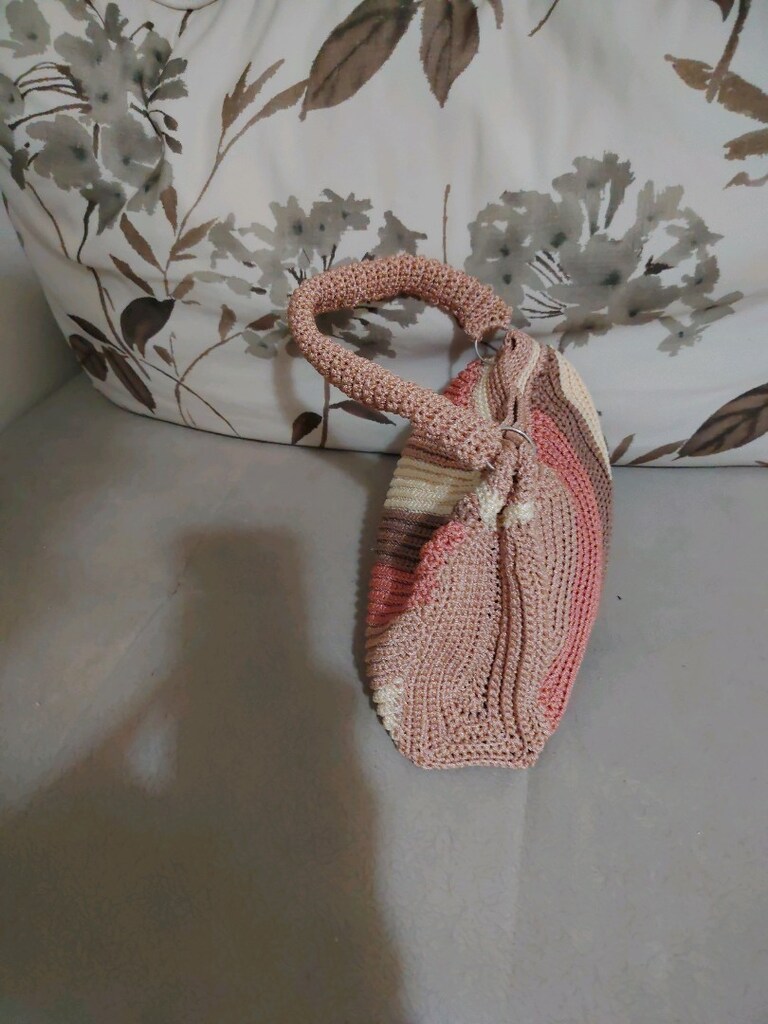 polyester makrome çanta - 2
