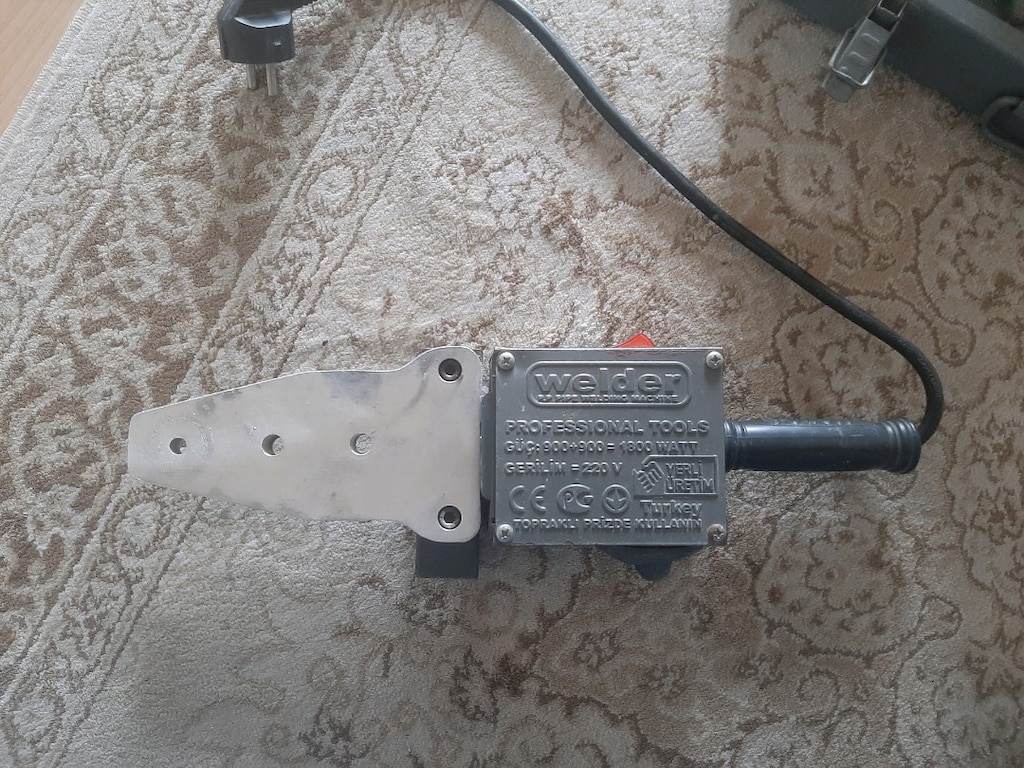 Welder 1800 Watt PPRC Boru Kaynak Makinesi Sorunsuz çalışıyor Pafta - 3