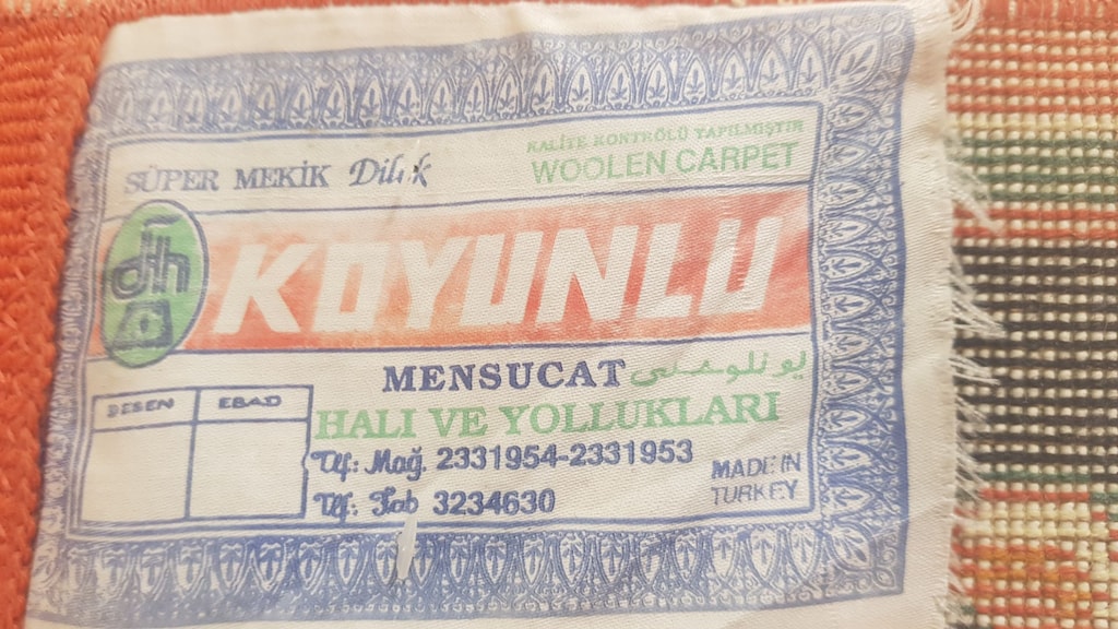 Koyunlu Halı - 250x156 - Süper Mekik - Yıkanmış - 19