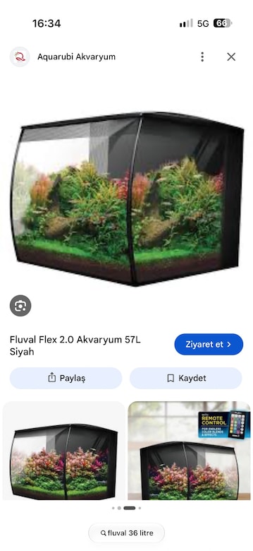 FLUVAL AKVARYUM SATILIK 57 LİTRE - 3