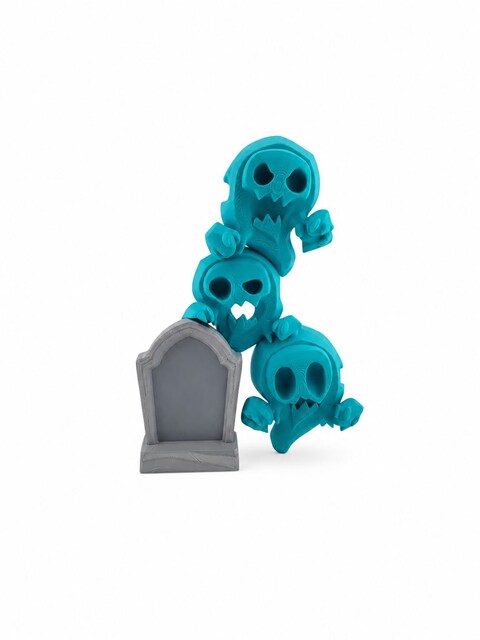 Yapı3D Halloween Hayalet Figür Seti Dekoratif Masaüstü