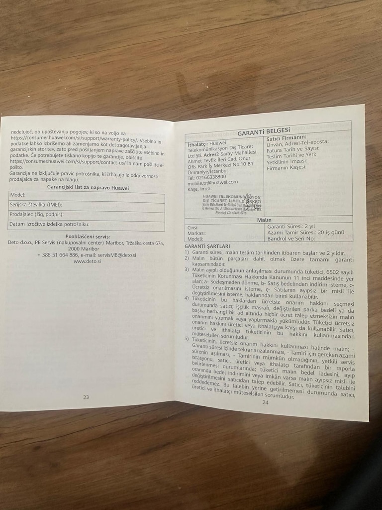 Kullanılmamış kutusunda Huawei matepad 11.5 papermatte edition 256 gb - 6