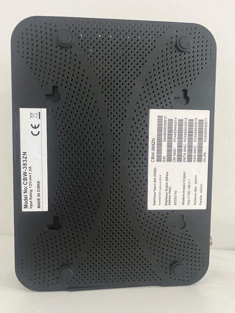 tüksat kablonet modem - 3