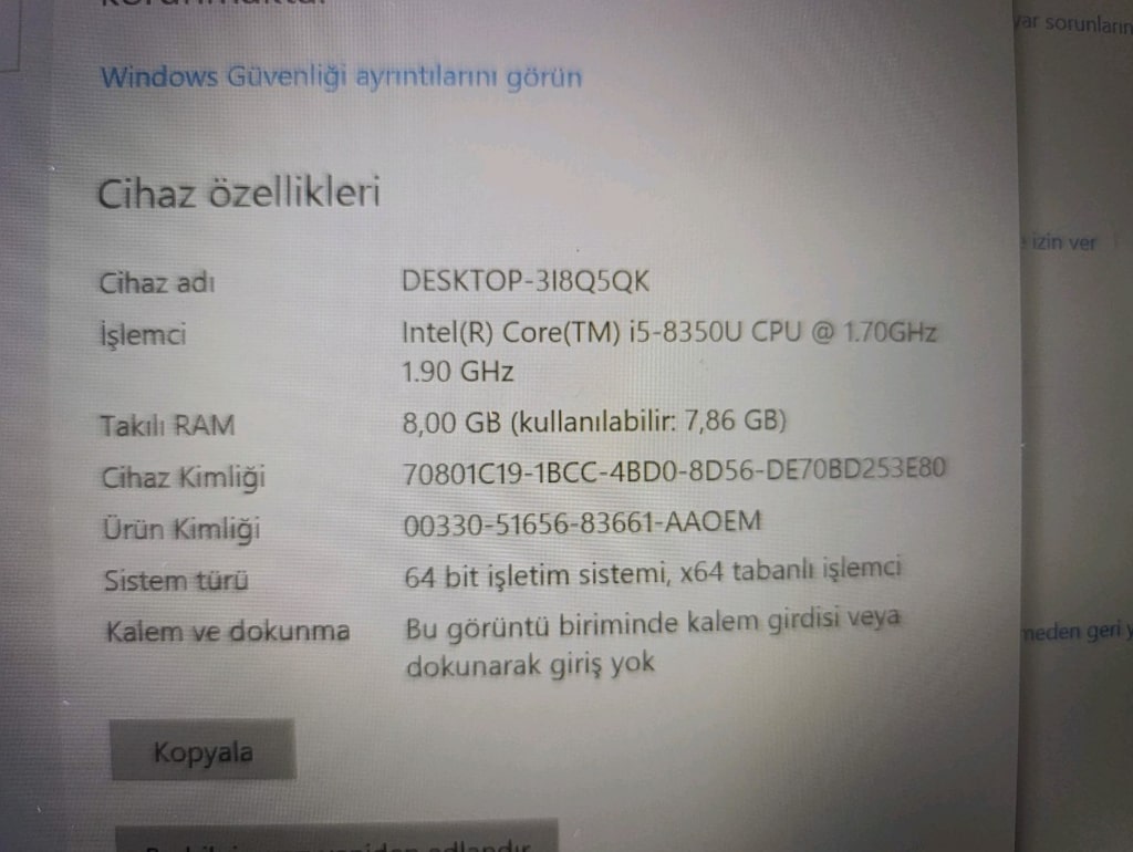 Dell Latitude 5490 laptop - 2