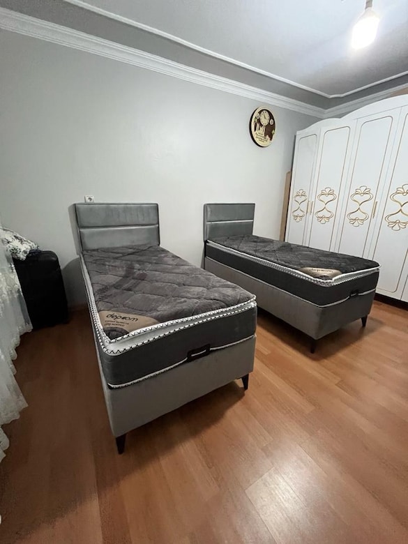 tek kişilik çelik kasa baza başlık yatak - 4