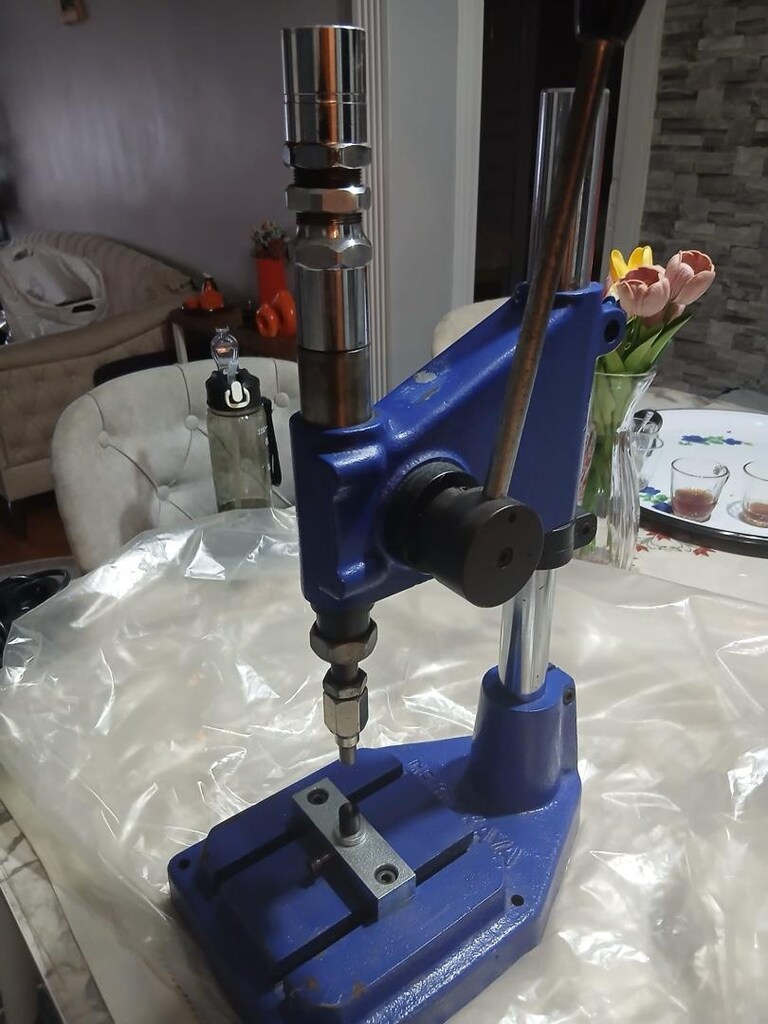 Sıfır ayarında Çıtçıt / Perçin Basma Presi – Profesyonel Tip - 2