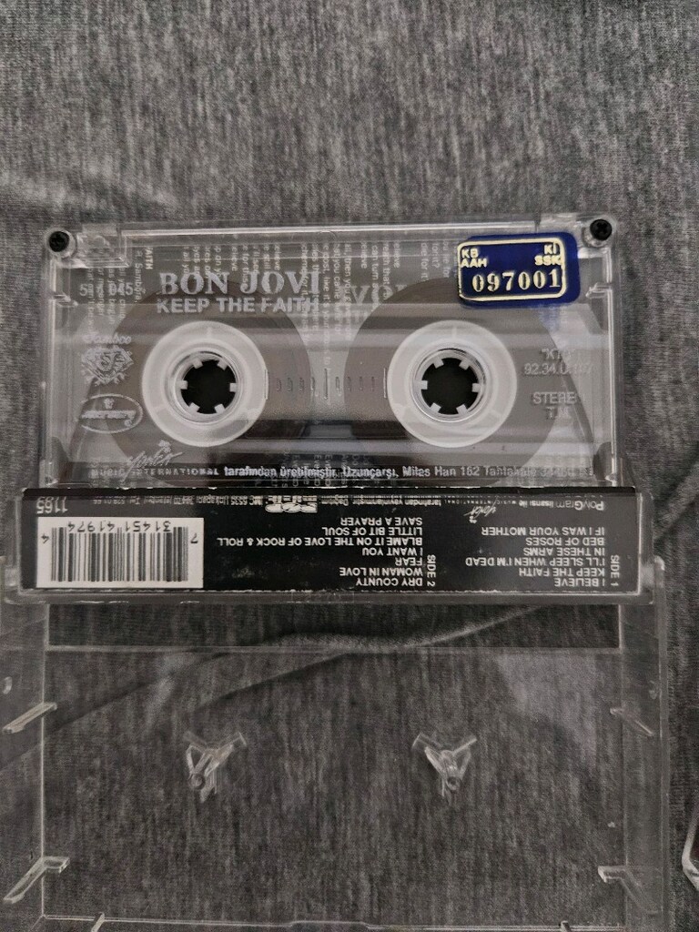Bon Jovi Keep The Faith ve Thesee Days Kasetleri - 2